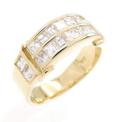 Authentic K18YG Diamond Ring 1.10CT #270-003-962-7718 | eBay Authentic K18YG Diamond Ring 1.10CT #270-003-962-7718 | eBay