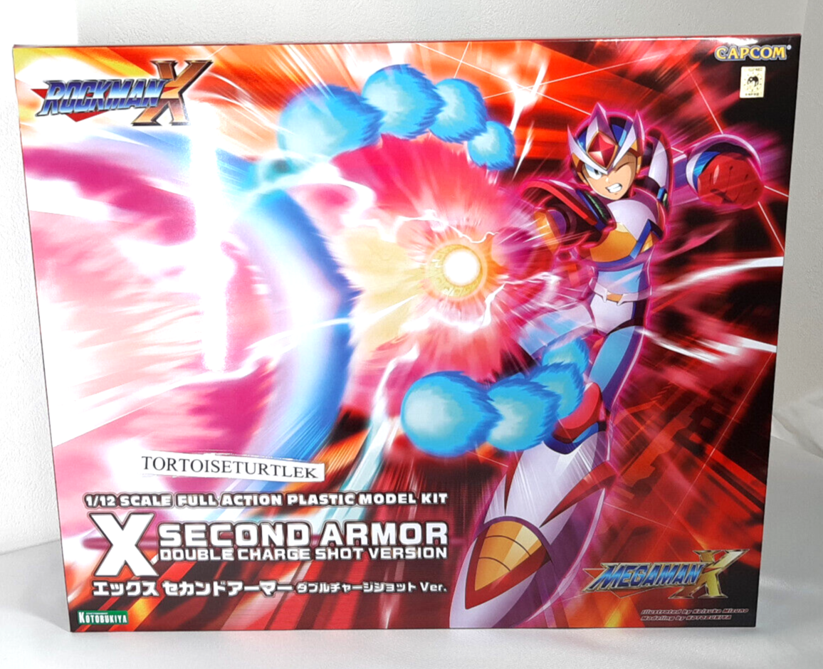 Megaman X Second Armor Double Charge Shot ver. 1/12 Model Kit