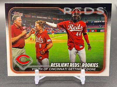 2024 Topps Series 1 Resilient Reds Rookies TEAM CARD #133 