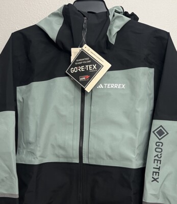 Adidas Terrex Gore-Tex Xploric Rain RDY Pro Jacket Mens Size Large