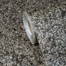 Brass brown Natural Mica Big Chip Vermiculite Stone Wallpaper silver glitter 