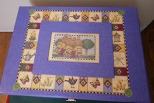 Debbie Mumm's Family Heirloom Scrapbook Collection Box Book and Accessories