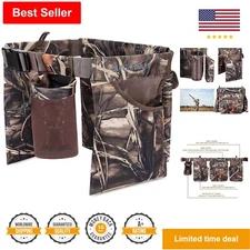 Hunting Game Bag with Shell Pockets & Water Bottle Carrier - Adjustable Belt