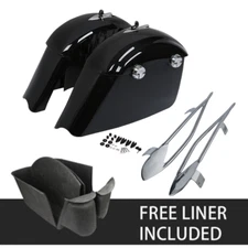 Saddlebags Electronic Latch Protector Rails Fit For Indian Chieftain Roadmaster