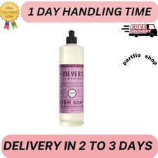 Mrs. Meyer's Clean Day Dishwashing Liquid Dish Soap, Peony Scent, 16 oz Bottle