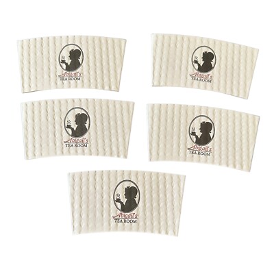 Boston Tea Party Museum Abigails ￼Coffee Cup Paper Sleeve Set