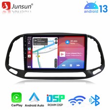 Autoradio Android 6+128GB per Fiat Doblo 2015-2019 Navi Carplay DAB+ 4G LTE