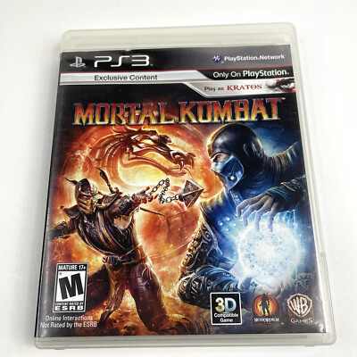 Mortal Kombat Sony PlayStation 3 PS3 Warner Bros. & NetherRealm Studios 2011