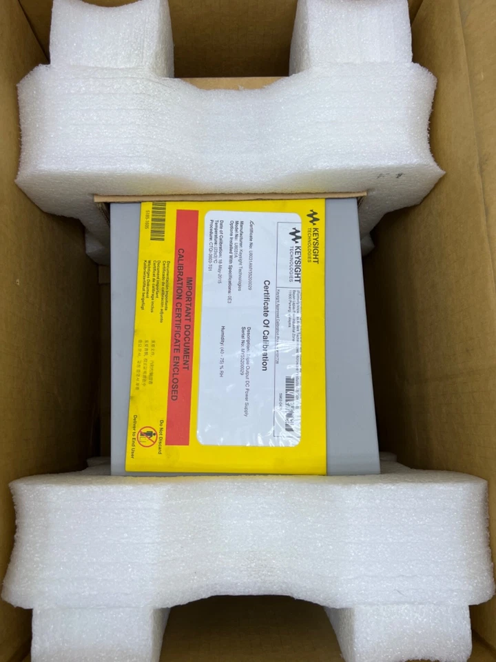 Agilent Keysight U8031A Triple-Output DC Power Supply, 30V/6A (2x) 5 V/3 A;375W - Image 4 of 4