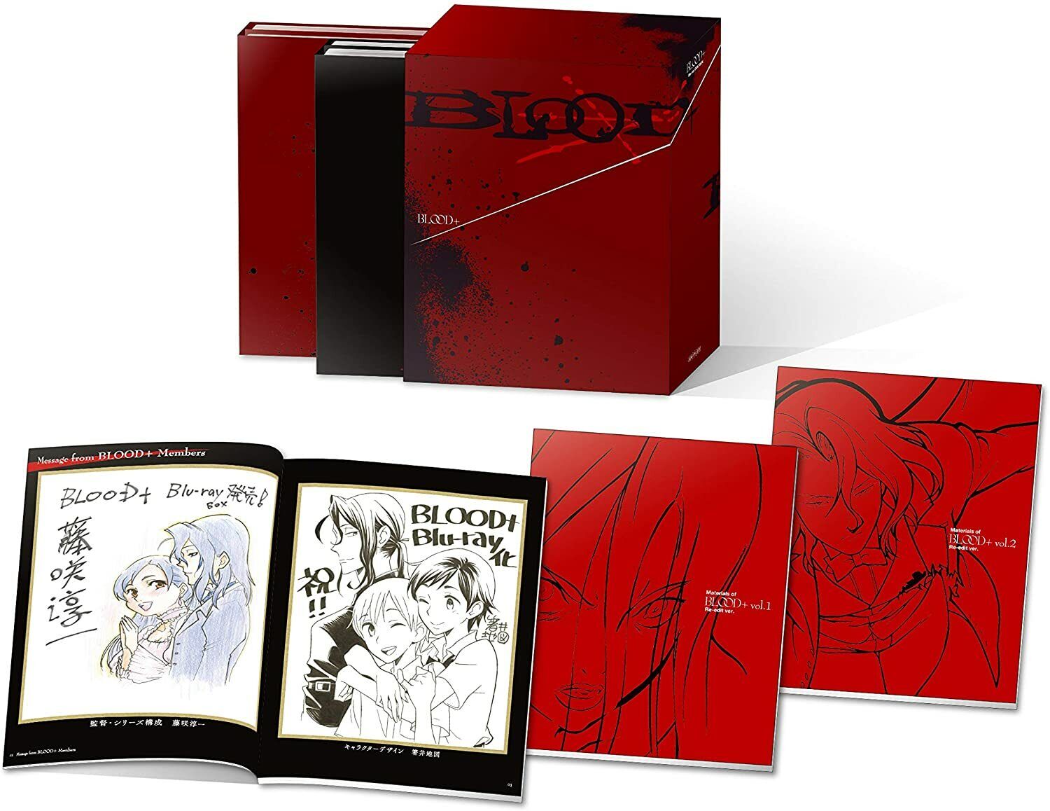 BLOOD+ Blu-ray Disc BOX First Limited Edition ANZX-12831 Japan Fedex