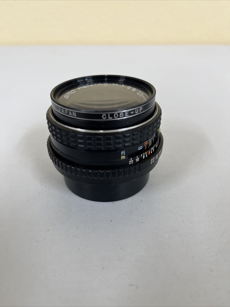 SMC Pentax-M 28mm F2.8 Asahi Opt.Co. Wide-Angle MF Lens EXCELLENT