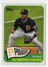 2021 Topps Series 2 Ke'Bryan Hayes RC #T65-40 Redux 1965 Pittsburgh Pirates