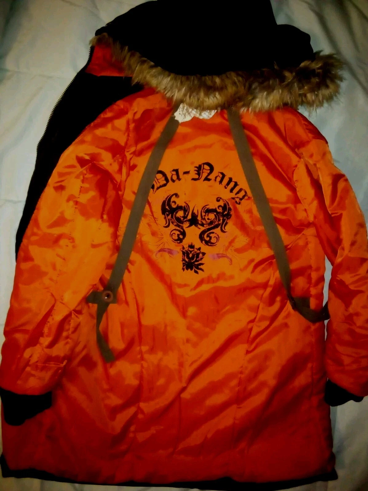 burton dryride da-nang surplus hooded reversible jacket