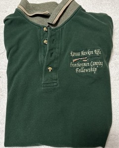 Royal Ranger frontiersman camping fellowship Kansas Hawken rifle Green Large