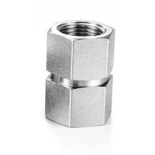 3/4"x 3/4" Female NPT Hex Coupling - 316 3/4" x 3/4"-1PCS 316 Stainless Steel