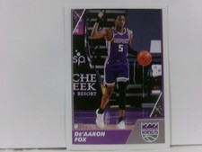 2021-22 Panini NBA Sticker & Card Collection STICKER #460 DeAARON FOX