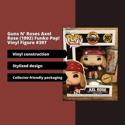Axl Rose Funko Pop! Guns N Roses - Chase Ltd Edition Vinyl Figure