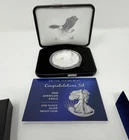 2026 Congratulations Set Silver Eagle 1oz .999 Proof Coin US Mint - SHIPPED FAST