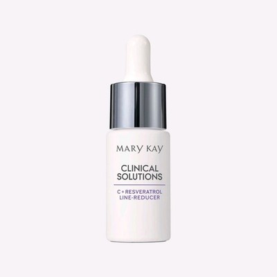 Mary Kay Clinical Solutions Line-Reducer Serum Resveratrol Vitamin C 0.5oz