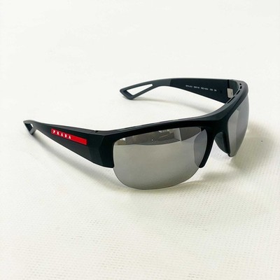 PRADA Linea Rossa SPS A01 (Gr. 69) Sonnenbrille - Grau/Schwarz, 1BO-05A 125 3N