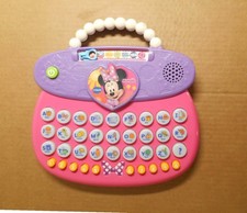 Vtech Disney Minnie Mouse ABC Fashion Purse Tested Works O30