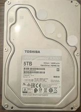 Toshiba X300 5TB 7200RPM 3.5" SATA III Internal Hard Drive -Tested Good