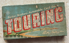 Vintage TOURING Famous Automobile Card Game Parker Bros 1958