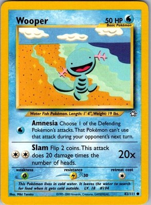 Neo Genesis #082/111 Wooper