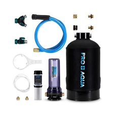 Portable RV Water Softener 16000 Grains with Filtration System for Hard Water