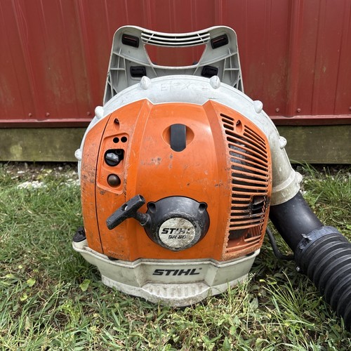 STIHL BR 600 backpack blower Tested Works Good READ DESCRIPTION #2 - Picture 2 of 6