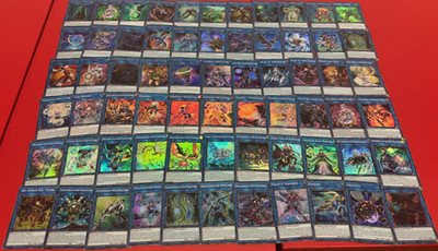 Yu-Gi-Oh! Sammlung Link Monster Set 22 Karten ohne Duplikate ULTRA SR R C S17