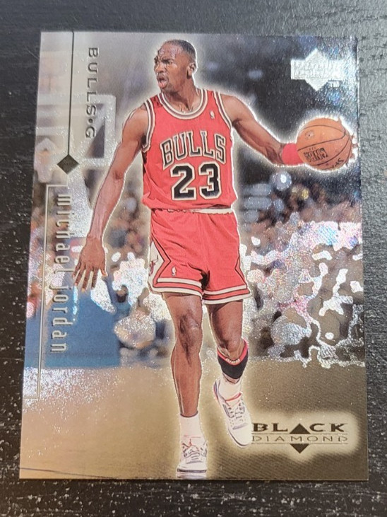 1998 Upper Deck NBA-  Black Diamond - Michael Jordan   #5    Chicago Bulls