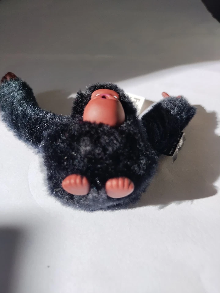 Kipling Mono Llavero Llavero Dije Davina Negro Chupar Pulgar Nuevo Con Etiqueta Foto 4 de 4