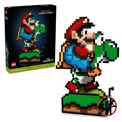 LEGO Super Mario World and Yoshi 1215-piece toy set perfect Mario