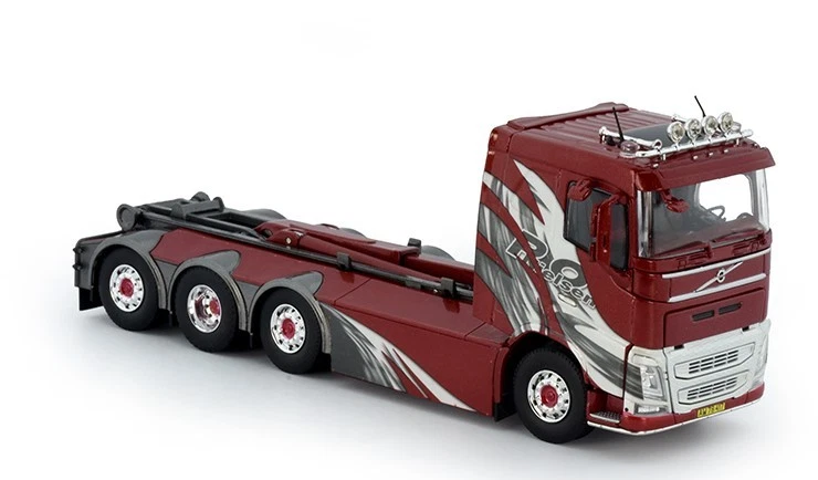TEKNO, VOLVO FH04 8x2 forwarder voor PO NIELSEN laadbak, 1/50, TEK74278 - Immagine 3 di 4