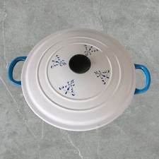 Cocotte neuve en fonte émaillée 26 cm LE CREUSET.couvercle Vintage