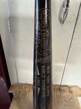 1954 New York Giants World Series Champs Black Bat Mays Durocher Irvin Wilhelm