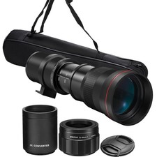 420-1600mm f/8.3 Telephoto Zoom Lens for Nikon Z50 Z5 Z6 II Z7 Z7 II ZF ZFC