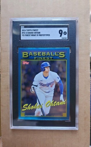 2024 Topps Finest - What If…1993 Finest Prototypes Shohei Ohtani #93-5 - (SGC 9)