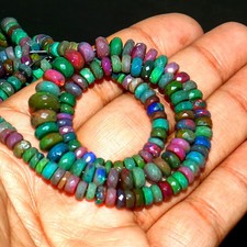 100 Natural Opal Beads Green Opal beads Rondelle Opal Gift For Friend 724