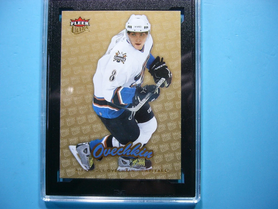 2006/07 FLEER 超金奖章曲棍球卡 #196 亚历山大 OVECHKIN KSA 9 MT — 第 3/4 张图片