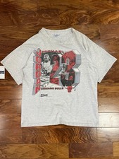 90s Michael Jordan Vintage Chicago Bulls Salem Tee L 