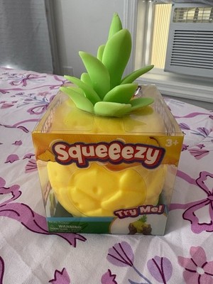 Sunny Days Jumbo Squeezy Fresh Market Pineapple Fruit Squishy Toy Stress Sensory