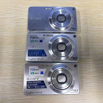 Silver SONY Cyber-Shot DSC-W350 Digital Camera 14.1MP 4x Optical Zoom