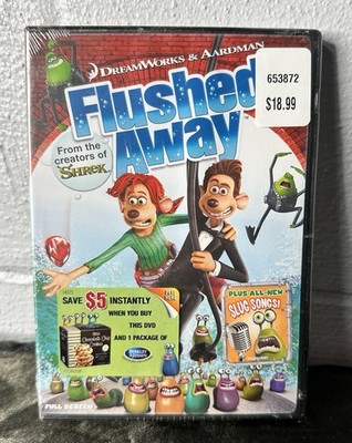 Flushed Away (DVD, 2006)  FACTORY SEALED NEW