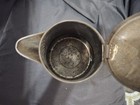 Antique Primitive Tin Coffee Pot c1890 8 1/2" tall — photo 3