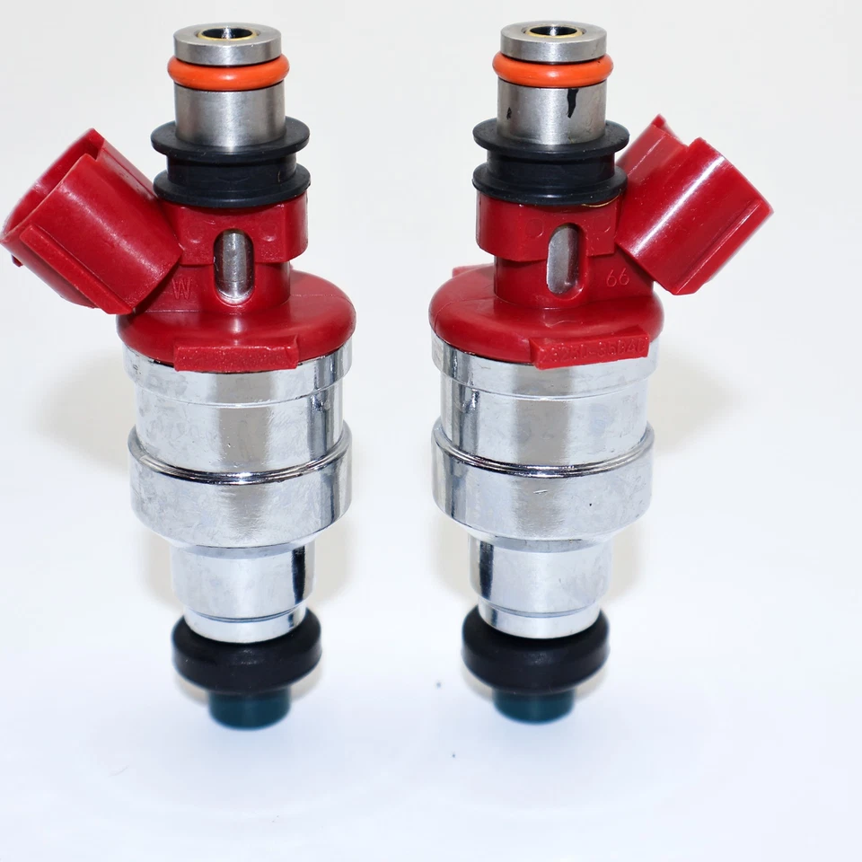 4X DENSO Fuel Injectors 23250-35040 For Toyota 4Runner Pickup T100 22RE 2.4L Foto 4 de 4