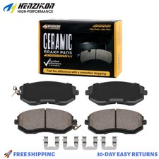 Front Ceramic Brake Pads For Subaru Forester 2014 - 2018 2.5L Impreza 2011
