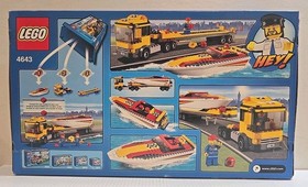LEGO CITY: Power Boat Transporter 4643 Resealed Complete With Box & Instructions