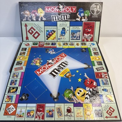 Monopoly M&M's Collector's Edition Board Game 100% Complete